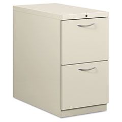 HON Flagship Mobile File/File Pedestal, Arch Pull, 28-7/8d, Light Gray HON18830AQ