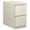 HON Flagship Mobile File/File Pedestal, Full Radius Pull, 28-7/8d, Light Gray HON18830RQ