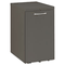 HON Flagship Mobile Left Pedestal File, W/Tub, 15w x 22 7/8d x 28h, Charcoal HONS28821LALS