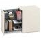 HON Flagship Mobile Left Pedestal File, W/Tub, 15w x 22 7/8d x 28h, Light Gray HONS28821LALQ