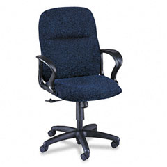 HON Gamut Series Managerial Mid-Back Swivel/Tilt Chair, Navy Blue HON2072BW90T