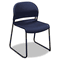 HON GuestStacker Chair, Regatta Blue with Black Finish Legs, 4/Carton HON4031RET
