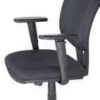 HON Height-Adjustable T-Arms for Volt Series Task Chairs, Black HON5795T