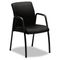 HON Ignition Series Guest Chair with Arms, Black Fabric Upholstery HONIG107NT10