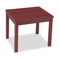 HON Laminate Occasional Table, Rectangular, 20w x 24d x 20h, Mahogany HON80193NN