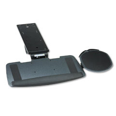 HON Maestro Articulating Keyboard/Mouse Platform, Tray: 20-3/4w x 11d, Black HONHKB900P