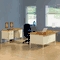 HON Metro Classic Double Pedestal Desk, 60w x 30d x 29-1/2h, Harvest/Putty HONP3262CL