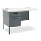 HON Metro Classic Workstation Return, Left, 42w x 24d, Gray Patterned/Charcoal HONP3236LG2S