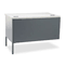 HON Metro Classic Workstation Return, Right, 42w x 24d, Gray Patterned/Charcoal HONP3235RG2S
