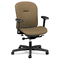 HON Mirus Series Low-Back Synchro-Tilt Chair, Taupe Fabric Upholstery HONMA106NT26