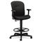 HON Mirus Series Swivel Task Stool, Black Fabric Upholstery HONMA109NT10