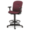 HON Mirus Series Swivel Task Stool, Wine Fabric Upholstery HONMA109NT69