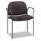 HON Multipurpose Stacking Arm Chairs, Black, 2/Carton HON4051AB10T