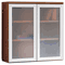 HON Park Avenue Laminate Bookcase Hutch W/ Doors, 36w x 14-3/4d x 37-1/8h, Shaker CY HONPC690GVXFF