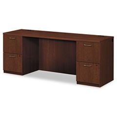 HON Park Avenue Laminate Kneespace Credenza, 72w x 24d x 29h, Shaker Cherry HONPC210DVJFF