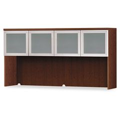 HON Park Avenue Stack-On Storage, Frosted Doors, 72 x 14-3/4 x 37-1/8, Shaker Cherry HONPC501GVXFF
