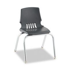 HON Proficiency Student Shell Chair, 14" Seat Height, Lava Shell, 4/Carton HONH101411Y