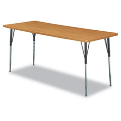 HON Rectangular Activity Table Top, 72w x 30d, Harvest HONESR3072TCP