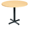 HON Self-Edge Round Hospitality Table Top, 36" Diameter, Natural Maple HON1321DD