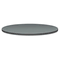HON Self-Edge Round Hospitality Table Top, 42" Dia., Steel Mesh Pattern, Charcoal HON1322A9S