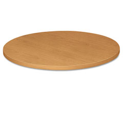 HON Self-Edge Round Hospitality Table Top, 42" Diameter, Harvest HON1322CC