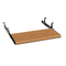 HON Slide-Away Keyboard Platform, Laminate, 21-1/2w x 10d x 1-1/8h, Harvest HON4022C