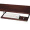 HON Slide-Away Keyboard Platform, Laminate, 21-1/2w x 10d x 1-1/8h, Mahogany HON4022N