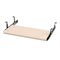 HON Slide-Away Keyboard Platform, Laminate, 21-1/2w x 10d x 1-1/8h, Natural Maple HON4022D