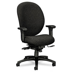 HON Unanimous High-Performance High-Back Executive Chair, Iron Gray Fabric HON7608BW19T