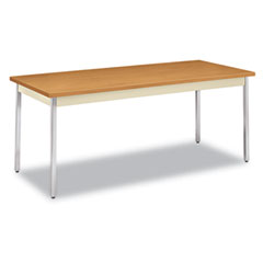 HON Utility Table, Rectangular, 72w x 30d x 29h, Harvest HONUTM3072CLCHR