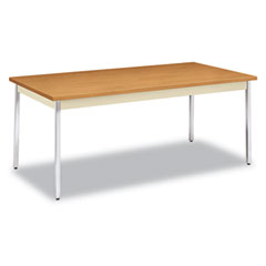 HON Utility Table, Rectangular, 72w x 36d x 29h, Harvest HONUTM3672CLCHR