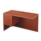 HON Valido 11500 Series Left Return, 48w x 24d x 29-1/2h, Henna Cherry HON11516LABJJ