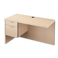 HON Valido 11500 Series Left Return, 48w x 24d x 29-1/2h, Natural Maple HON11516LAFDD