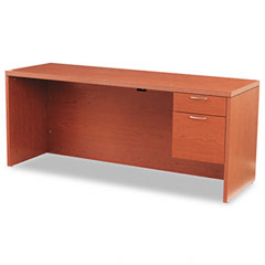 HON Valido 11500 Series Right Pedestal Credenza, 72w x 24d x 29-1/2h, Henna Cherry HON11545RABJJ