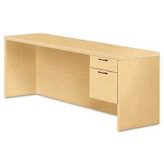 HON Valido 11500 Series Right Pedestal Credenza, 72w x 24d x 29-1/2h, Natural Maple HON11545RAFDD