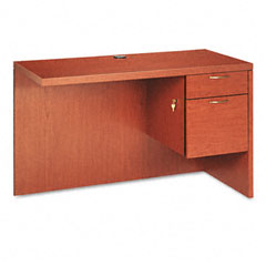 HON Valido 11500 Series Right Return, 48w x 24d x 29-1/2h, Bourbon Cherry HON11515RABHH