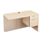 HON Valido 11500 Series Right Return, 48w x 24d x 29-1/2h, Natural Maple HON11515RAFDD