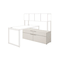 HON Voi Low Credenza, 2 Box/2 File Drawers, 60w x 20d x 21-1/2h, Silver Mesh HONVCL60FB