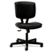 HON Volt Series Task Chair with Synchro-Tilt, Black Leather HON5703SB11T
