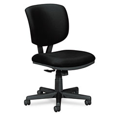 HON Volt Series Task Chair with Synchro-Tilt, Polyester, Black Upholstery HON5703GA10T