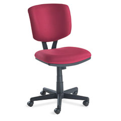 HON Volt Series Task Chair with Synchro-Tilt, Polyester, Burgundy Upholstery HON5703GA62T