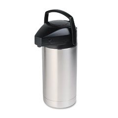 Hormel Commercial Grade Jumbo Airpot, 3.5 Liter, Stainless Steel Finish HORSV350