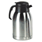Hormel Stainless Steel Lined Vacuum Carafe, 1.9 Liter, Satin Finish/Black Trim HORSVC190