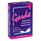 Hospital Specialty Co. Gards Maxi Pads, #4, 250 Individually Boxed Napkins/Carton HOS4147