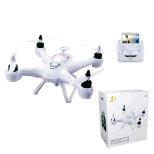 Hotsale! Gift For Xmas?? X181 5.8G FPV 2MP Camera Drone RC Quadcopter Headless Helicopter (White)