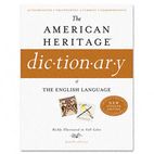 Houghton Mifflin American Heritage Dictionary of the English Language, 2,112 Pages HOU1034296