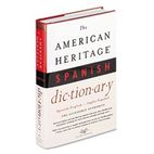 Houghton Mifflin American Heritage Spanish Dictionary, Hardcover, 1,152 Pages HOUH11075