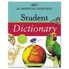 Houghton Mifflin American Heritage Student Dictionary, Hardcover, 1,088 Pages HOU1060784