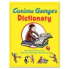Houghton Mifflin Curious George's Dictionary, 8 1/2 x 10 7/8, Hardcover, Pre K-1 HOU1025192