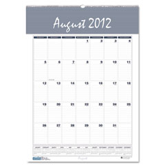 House of Doolittle Bar Harbor Wirebound Academic Monthly Wall Calendar, 22 x 31-1/4, 2012-2013 HOD354